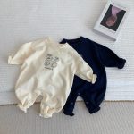 【59-100cm】カバーオール ベビー ロゴ プリント - 画像 (3)