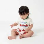 【80-120cm】セットアップ ベビー トマトプリント お出かけに - 画像 (14)