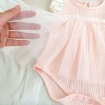【66-90cm】ロンパース ベビー フリルスリーブ チュール - 画像 (8)