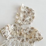 【66-90cm】ロンパース ベビー フラワー プリンセス - 画像 (11)
