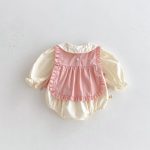 【66-100cm】セットアップ ベビー ドールカラー キュート - 画像 (6)