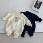 【59-100cm】カバーオール ベビー ロゴ プリント - 画像 (7)