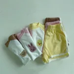 【73-100cm】セットアップ ベビー バイカラー 動物柄 - 画像 (8)