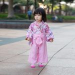 【60-100cm】浴衣 ベビー 桜柄 スウィート - 画像 (9)