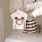 【73-100cm】セットアップ ベビー クマ かわいい - 画像 (5)
