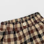 【73-120cm】ショートパンツ ベビー チェック 履きやすい - 画像 (9)