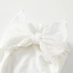 【66-90cm】ロンパース ベビー ハート フリル 無地 - 画像 (5)