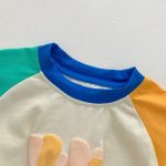 【73-90cm】ロンパース ベビー ポテト プリント カラフル - 画像 (10)