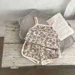 【66-100cm】セットアップ ベビー キャミ 小花柄 - 画像 (19)