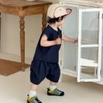 【73-110cm】セットアップ ベビー ゆったり ノースリーブ - 画像 (11)