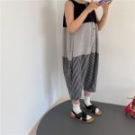 【80-130cm】オールインワン 女の子 ストライプ ジャンプスーツ - 画像 (7)