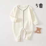 【66-90cm】ロンパース ベビー ナチュラル シンプル - 画像 (7)