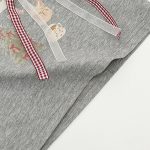 【73-120cm】半袖Tシャツ ベビー リボン付き ファッション - 画像 (12)