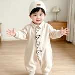 【66-100cm】ロンパース ベビー 折り襟 キュート - 画像 (9)