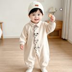 【66-100cm】ロンパース ベビー 折り襟 キュート - 画像 (12)