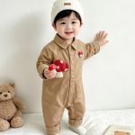 【66-90cm】カバーオール ベビー 折り襟 お出かけに - 画像 (6)