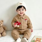 【66-90cm】カバーオール ベビー 折り襟 お出かけに - 画像 (9)