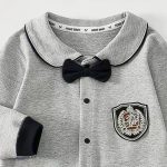 【66-90cm】ロンパース ベビー コンサバ風 折り襟 - 画像 (12)