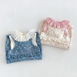 【80-130cm】トップスorサロペット 女の子 フリル カジュアル - 画像 (4)