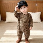 【66-90cm】ロンパース ベビー レオパード おしゃれ - 画像 (8)