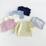 【80-130cm】長袖Tシャツ キッズ服 カートゥーン プリント - 画像 (8)