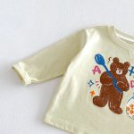 【80-130cm】長袖Tシャツ キッズ服 カートゥーン プリント - 画像 (18)