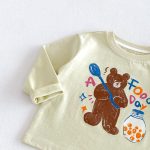 【80-130cm】長袖Tシャツ キッズ服 カートゥーン プリント - 画像 (19)