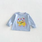 【80-130cm】長袖Tシャツ キッズ服 カートゥーン プリント - 画像 (9)