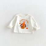 【80-130cm】長袖Tシャツ キッズ服 カートゥーン プリント - 画像 (12)
