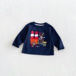 【80-130cm】長袖Tシャツ キッズ服 カートゥーン プリント - 画像 (13)