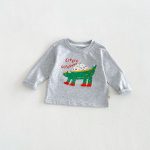 【80-130cm】長袖Tシャツ キッズ服 カートゥーン プリント - 画像 (14)