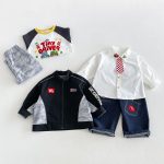 【80-130cm】トップスorボトムス 男の子 カートゥーン カッコイイ