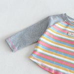 【80-130cm】トップス ラグラン 配色 合わせやすい - 画像 (12)