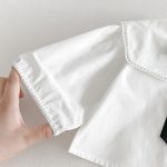 【80-130cm】シャツorワンピース 女の子 フリル エレガント - 画像 (9)