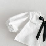 【80-130cm】シャツorワンピース 女の子 フリル エレガント - 画像 (10)