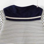 【66-90cm】カバーオール ベビー ボーダー柄 セーラーカラー - 画像 (9)