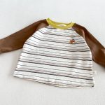 【80-130cm】長袖Tシャツ 男の子 ラグラン ボーダー柄 - 画像 (14)