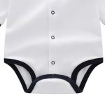 【66-90cm】ロンパース ベビー ボウタイ シンプル - 画像 (19)
