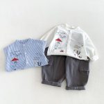【80-130cm】シャツorパンツ 男の子 プリント お出かけに - 画像 (4)