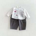 【80-130cm】シャツorパンツ 男の子 プリント お出かけに - 画像 (8)