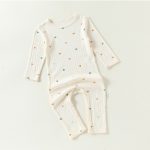 【66-90cm】カバーオール ベビー ハート 長袖 着せやすい - 画像 (6)