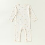 【66-90cm】カバーオール ベビー ハート 長袖 着せやすい - 画像 (8)