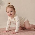 【66-90cm】ロンパース ベビー フリル 長袖 シンプル - 画像 (4)