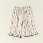 【66-90cm】ロンパースorトップスorパンツ ベビー フラワー フリル - 画像 (9)