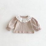 【66-100cm】花柄トップス＆サロペット ベビー ヴィンテージ - 画像 (9)