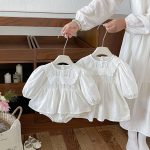【66-120cm】ロンパースorワンピース ベビー  姉妹服 可愛い - 画像 (5)