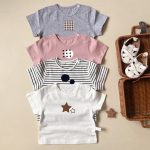 【66-100cm】半袖Tシャツ ベビー プリント 韓国風 - 画像 (3)