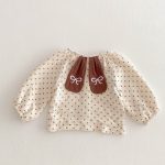 【66-100cm】トップス&ブルマ ベビー ウサギ ドット キュート - 画像 (15)