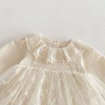 【66-90cm】ロンパース ベビー レース プリンセス - 画像 (7)