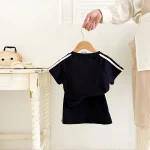 【80-130cm】セットアップ ベビー リボン スカート シンプル - 画像 (11)